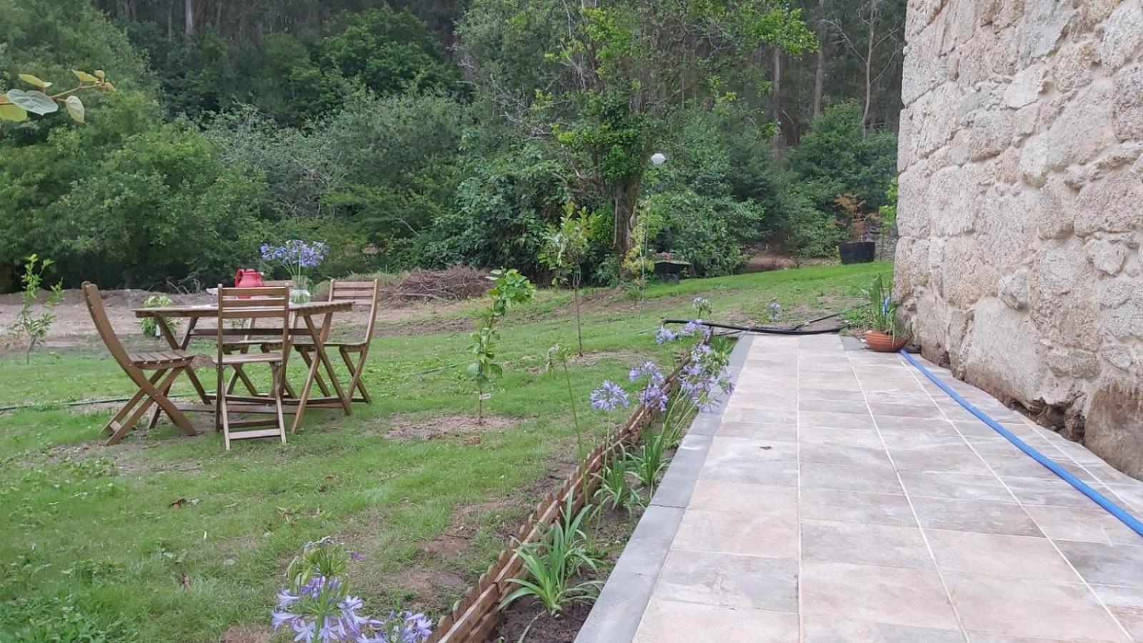 Casita A Estrenar En Finca Con Rio Proxima A Tui, Gondomar Y Portugal. Luaran gambar