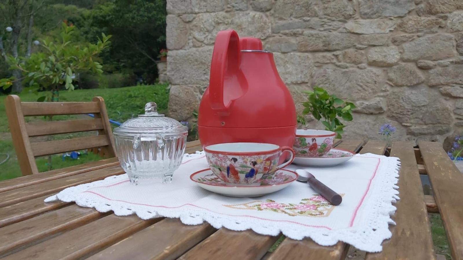 Casita A Estrenar En Finca Con Rio Proxima A Tui, Gondomar Y Portugal. Luaran gambar
