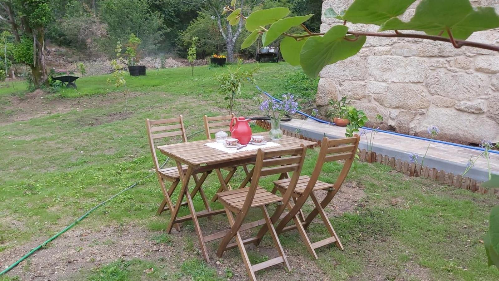Casita A Estrenar En Finca Con Rio Proxima A Tui, Gondomar Y Portugal. Luaran gambar